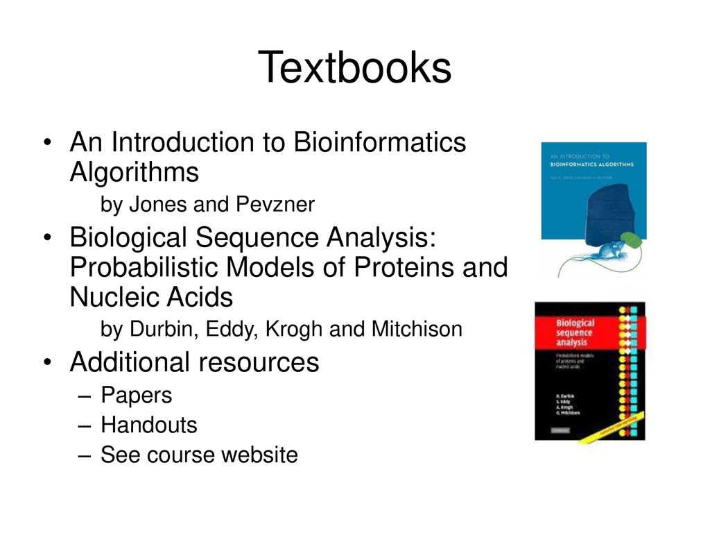 Lectures Introduction To Bioinformatics And Molecular Biology